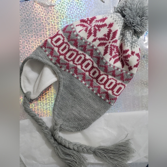 NWT-Womens Polar Edge Pink Winter Hat - Picture 7 of 7